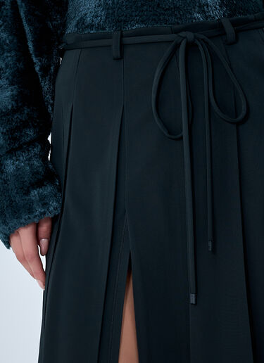 Lacoste Pleated Midi Skirt Navy lac0262011