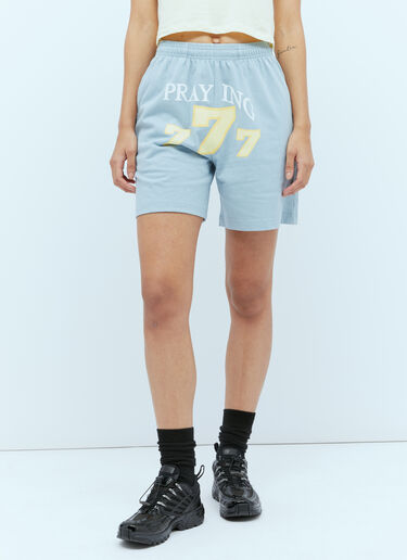 Praying 777 运动短裤 藏蓝色 pry0354011