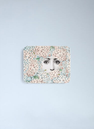 LN-CC® - Fornasetti: Large Ortensia Tray - Multicolour Fornasetti Large Ortensia Tray Multicolour wps0691851