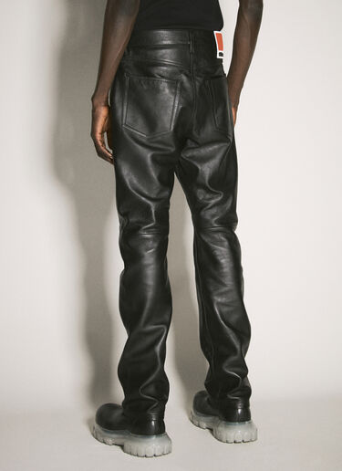 LN-CC® - 032C: Casual Leather Pants - Black 032C Casual Leather Pants Black cee0156024