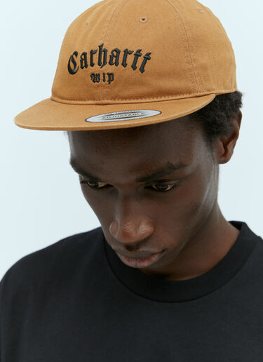 Carhartt WIP オニキス ベースボールキャップ ブラウン wip0155009