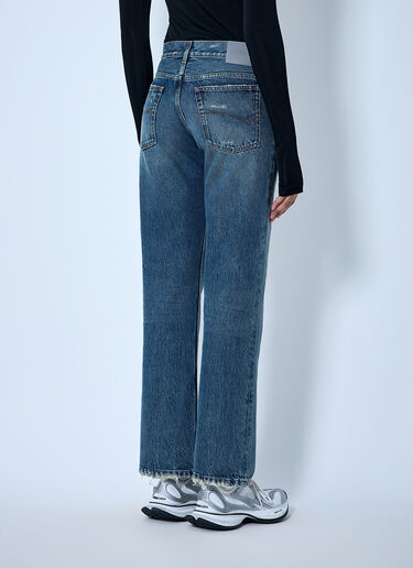 LN-CC® - Balenciaga: Regular Fit Jeans - Blue Balenciaga Regular Fit Jeans Blue bal0264007