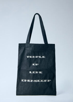 LN-CC® - Rick Owens DRKSHDW: Shopper Bag - Black Rick Owens DRKSHDW Shopper Bag Black drk0164039