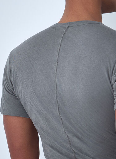 Rick Owens Crewneck T-Shirt Grey ric0163026