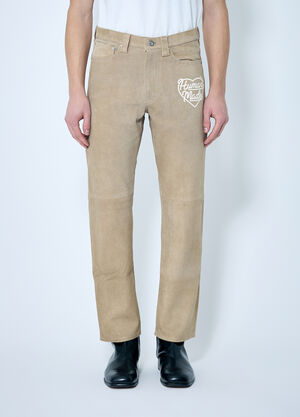 LN-CC® - Human Made: Suede Pants - Beige Human Made Suede Pants Beige hmd0159002