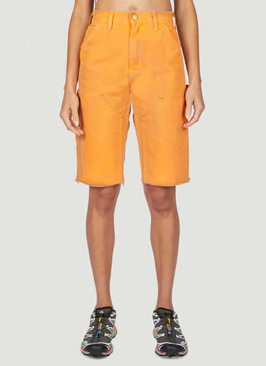 LN-CC® - NOTSONORMAL: Washed Working Shorts - Orange NOTSONORMAL Washed Working Shorts Orange nsm0351009
