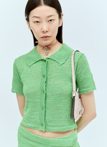 LN-CC® - Acne Studios: Musubi Charm Choker - Pink Acne Studios Musubi Charm Choker Pink acn0256046