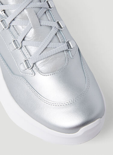 LN-CC® - Comme des Garçons x Salomon: SR811 Sneakers - Silver Comme des Garçons x Salomon SR811 Sneakers Silver cds0353006