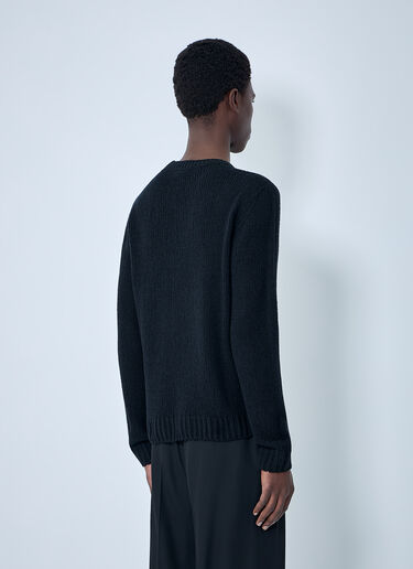 LN-CC® - The Row: Laing Sweater - Black The Row Laing Sweater Black row0164007