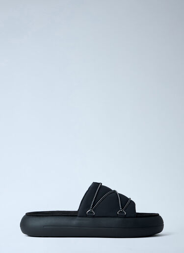 LN-CC® - Moon Boot: MB Icon Slides - Black Moon Boot MB Icon Slides Black mnb0363007