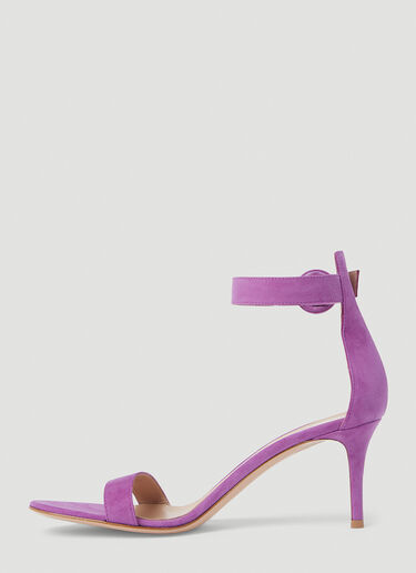 LN-CC® - Gianvito Rossi: Portofino High Heel Sandals - Pink Gianvito Rossi Portofino High Heel Sandals Pink gia0253020