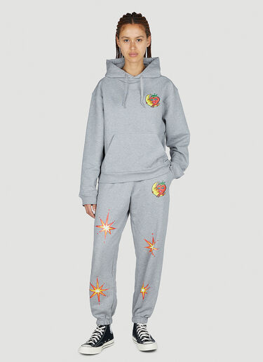 Sky High Farm Workwear 印花连帽运动衫 灰色 skh0352012
