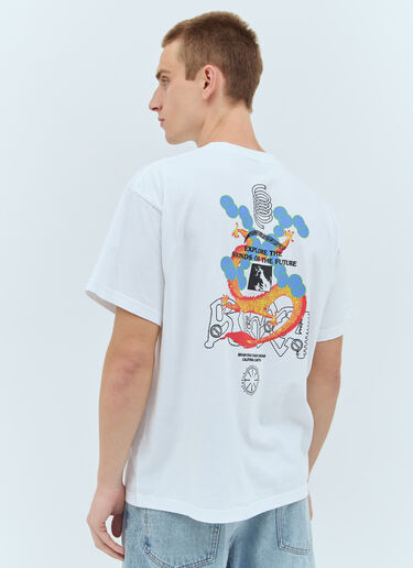 Brain Dead フューチャーサウンズTシャツ ホワイト bra0156026