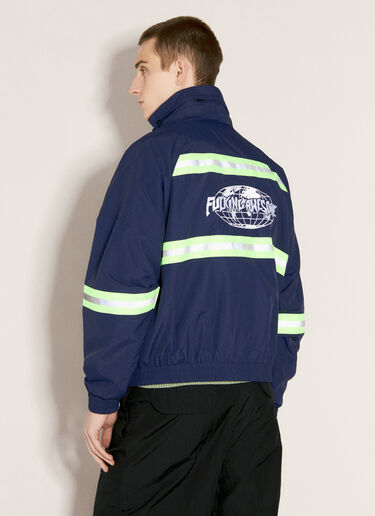 LN-CC® - Fucking Awesome: High Vis Jacket - Blue Fucking Awesome High Vis Jacket Blue fua0156009
