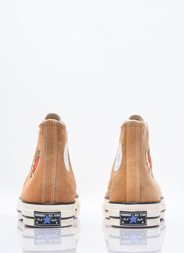 LN-CC® - Sky High Farm x Converse: 척 테일러 스니커즈 - 브라운 Sky High Farm x Converse 척 테일러 스니커즈 브라운 skc0156001