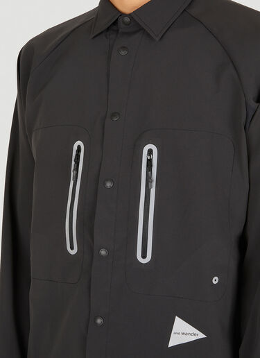 And Wander Tech Shirt Black anw0148008