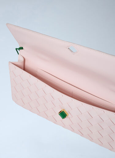 Bottega Veneta Long Andiamo Clutch Pink bov0261052