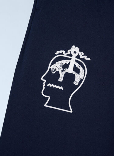 Brain Dead x Brooks Brothers 캘리포니아 컬리지에이트 트랙 팬츠 네이비 brb0162011