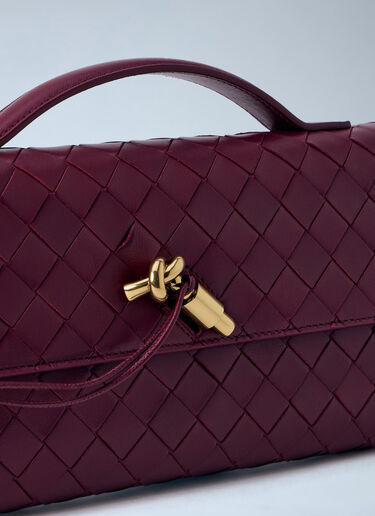 LN-CC® - Bottega Veneta: Long Andiamo Clutch - Burgundy Bottega Veneta Long Andiamo Clutch Burgundy bov0258012