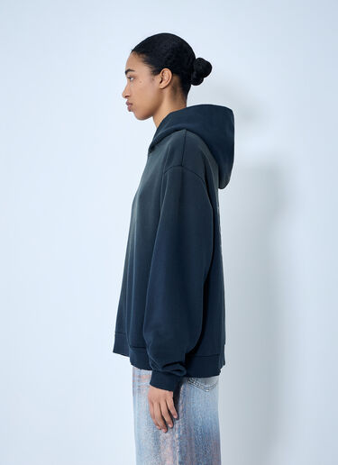 Acne Studios 带有标志的连帽卫衣 深蓝 acn0364037