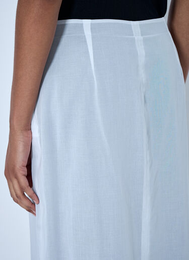 The Row Ismara Maxi Skirt White row0265002