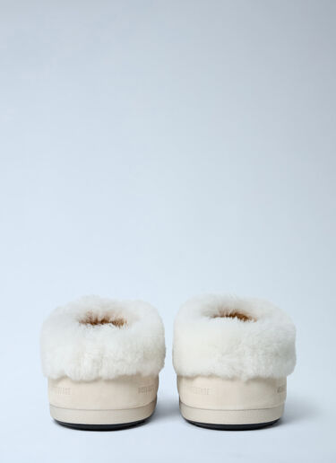 LN-CC® - Moon Boot x GUEST IN RESIDENCE: EVX Chalet Mules - White Moon Boot x GUEST IN RESIDENCE EVX Chalet Mules White mbg0364004
