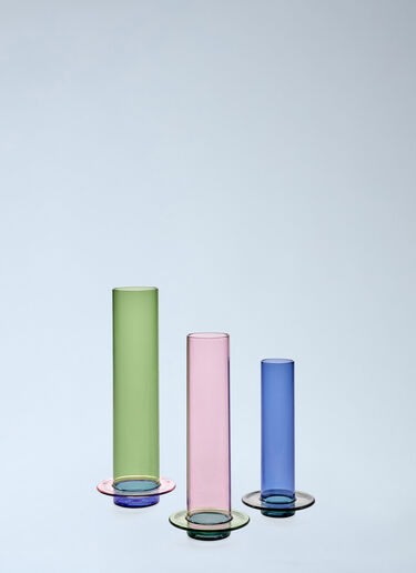 LN-CC® - Serax: Medium Glass Tower Vase - Multicolour Serax Medium Glass Tower Vase Multicolour wps0692060
