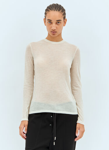 LN-CC® - The Row: Iverness Top - Beige The Row Iverness Top Beige row0258014