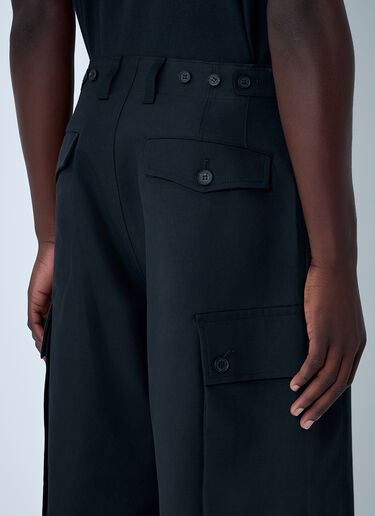 Comme des Garçons Homme ワイドレッグポケットパンツ ブラック cdh0162001