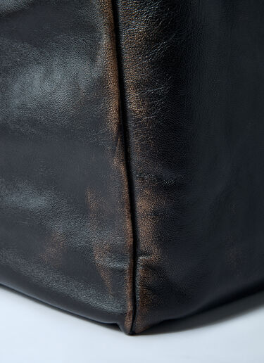 LN-CC® - Miu Miu: Leather Logo Motif Tote Bag - Brown Miu Miu Leather Logo Motif Tote Bag Brown miu0262118