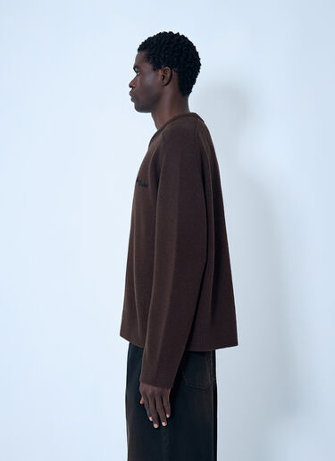 Acne Studios Wool Sweater Dark Brown acn0162002