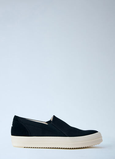 Rick Owens DRKSHDW Penta Boat Sneakers Black drk0164035