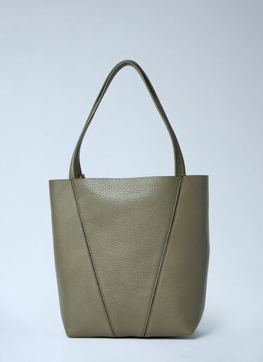 Chloé Spin Tote Bag Green chl0263095