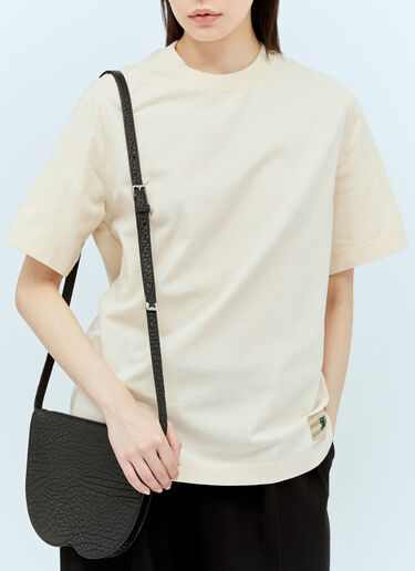 LN-CC® - Burberry: Chess Pouch Shoulder Bag - Black Burberry Chess Pouch Shoulder Bag Black bur0255072