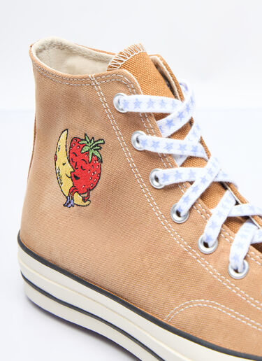 LN-CC® - Sky High Farm x Converse: 척 테일러 스니커즈 - 브라운 Sky High Farm x Converse 척 테일러 스니커즈 브라운 skc0156001