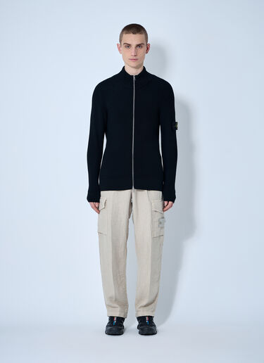 LN-CC® - Stone Island: Ghost Linen Cargo Pants - Beige Stone Island Ghost Linen Cargo Pants Beige sto0160022