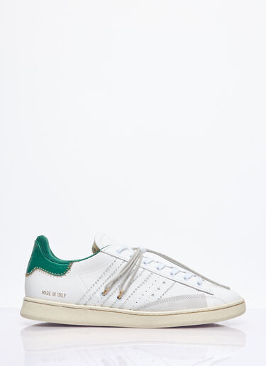 LN-CC® - Hidn-Ander: Stripeless Ultimate Dual Sneakers - White Hidn-Ander Stripeless Ultimate Dual Sneakers White hdn0158004