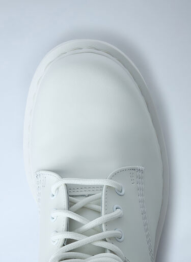 MM6 Maison Margiela x Dr. Martens 1460 가죽 부츠  화이트 mmd0261001