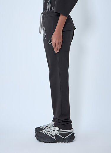 Moncler + Rick Owens Elasticated Waist Drawstring Pants Grey mcs0363020