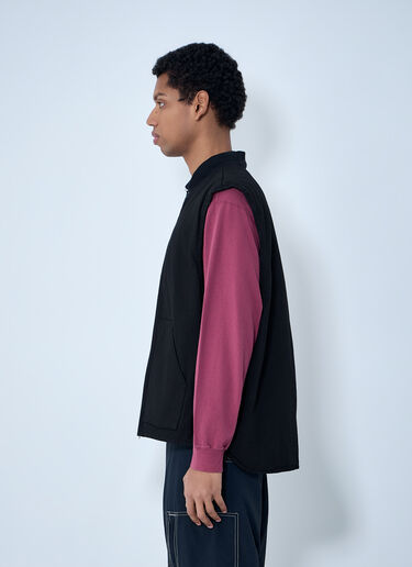 LN-CC® - NÒMARYTHM TEXTILE: Reversible Vest - Black NÒMARYTHM TEXTILE Reversible Vest Black nma0162006