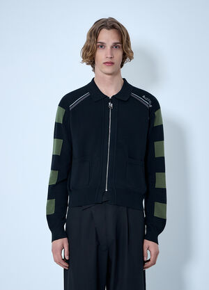 LN-CC® - Kiko Kostadinov: Kest Cardigan - Black Kiko Kostadinov Kest Cardigan Black kko0164010