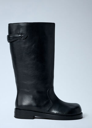 Acne Studios Leather Boots Black acn0262022