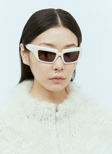 LN-CC® - Port Tanger: Niyyah Sunglasses - White Port Tanger Niyyah Sunglasses White prt0355006