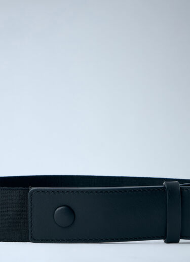 Max Mara Elasticated Webbing Belt  Black max0264316