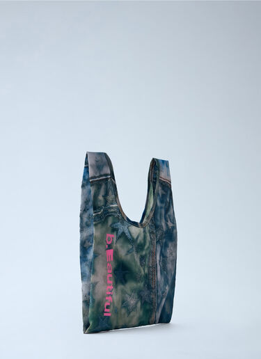 b.Eautiful Star Denim Reusable Mini Bag Blue bea0164030