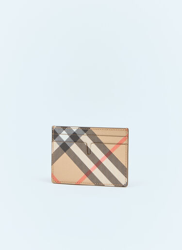 LN-CC® - Burberry: Check Cardholder - Beige Burberry Check Cardholder Beige bur0157047