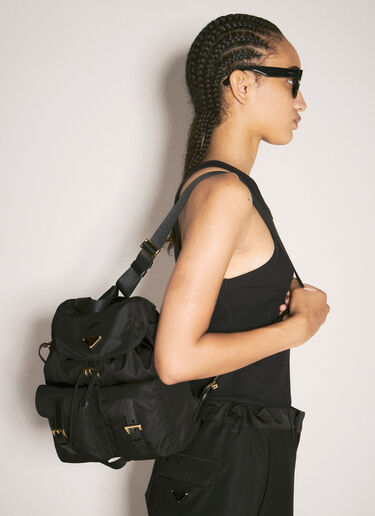 Prada 스몰 Re-Edition 1978 Re-Nylon 백팩 블랙 pra0258047