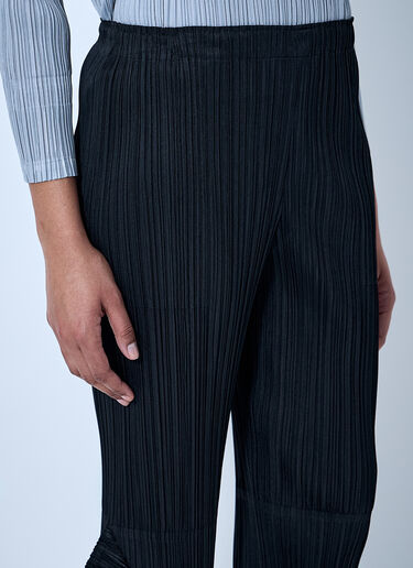Pleats Please Issey Miyake 褶皱喇叭裤 黑色 plp0264004
