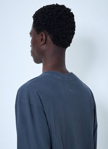 Margaret Howell Classic Crewneck T-Shirt Blue mhl0164005
