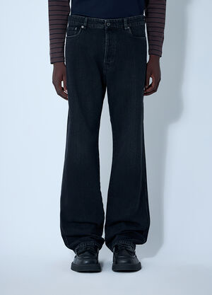 LN-CC® - Miu Miu: Five-Pocket Jeans - Black Miu Miu Five-Pocket Jeans Black miu0162015